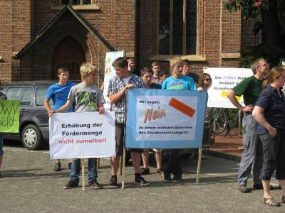 DEMO vor dem Rathaus  - 
