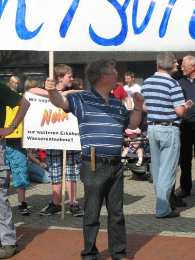 DEMO vor dem Rathaus  - 